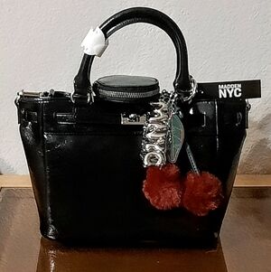NWT "MADDEN NYC" TOP HANDLE SATCHEL HANDBAG